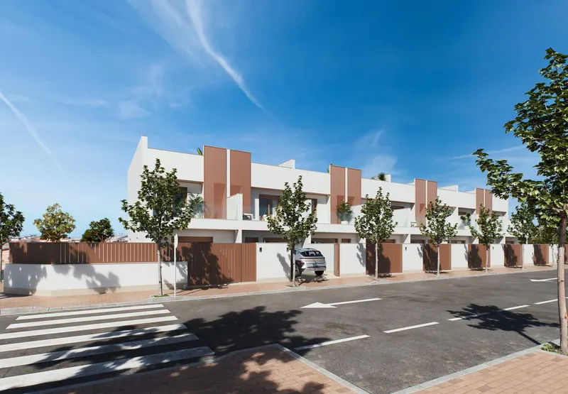 Viviendas Adosadas de Diseño Contemporáneo con Piscina Privada