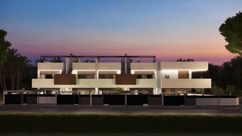 Promoción boutique de viviendas de nueva construcción con piscina privada en Pilar de la Horadada