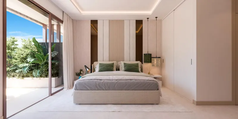 Luksusowe mieszkania na parterze i penthouse’y w nowym osiedlu Elviria Hills we wschodniej części Marbelli