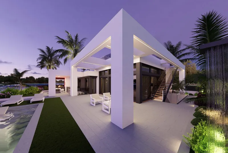 Frontline Lake Luxury Villa in Santa Rosalia Lake and Life Resort Murcia
