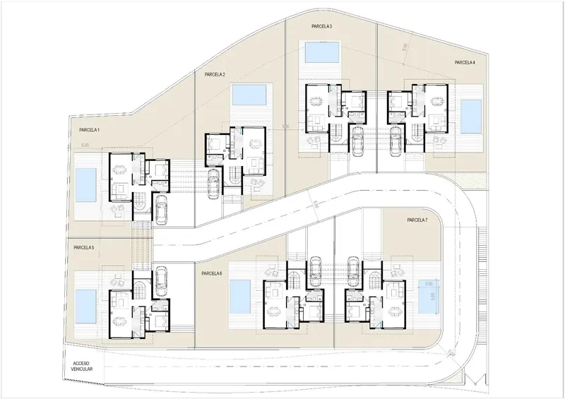 New Development of 7 Villas in La Nucía