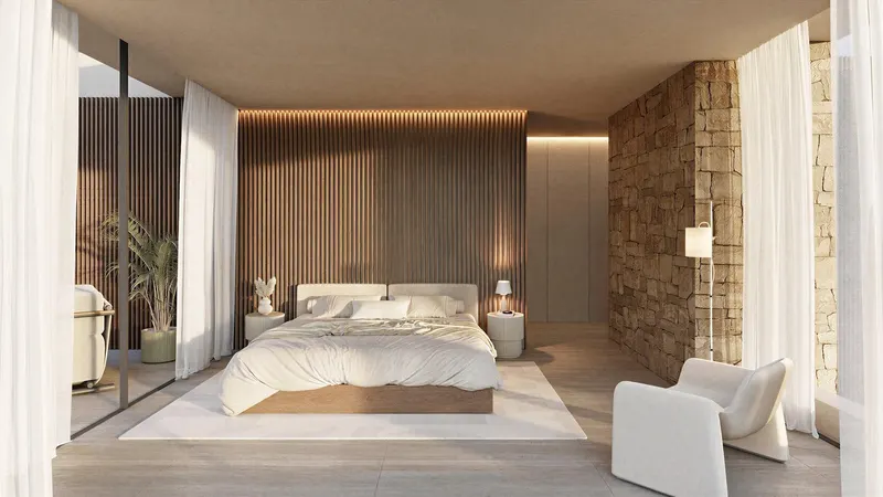 Villa contemporánea con vistas panorámicas al mar en La Fustera, Benissa Costa
