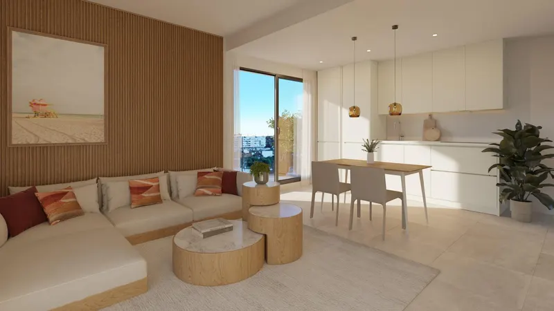Modernos apartamentos de un dormitorio en Mijas Costa