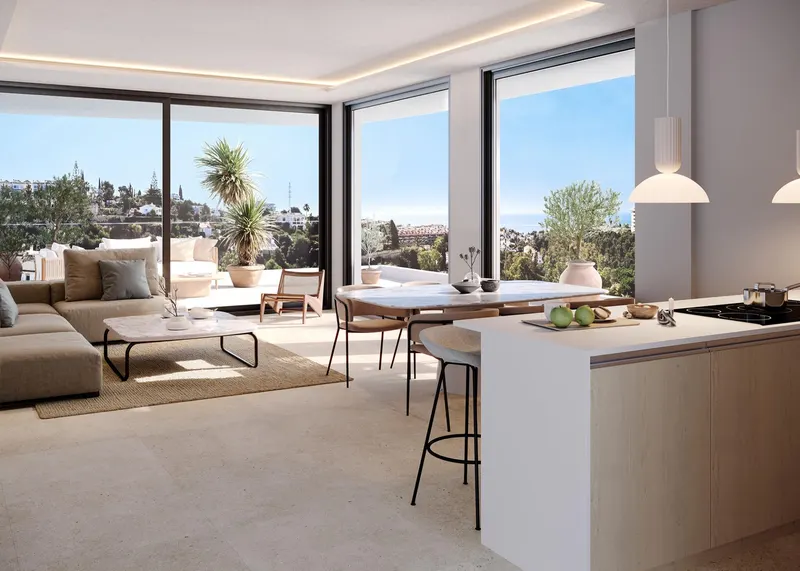 New Build Apartments with Sea Views in Torreblanca del Sol, Fuengirola