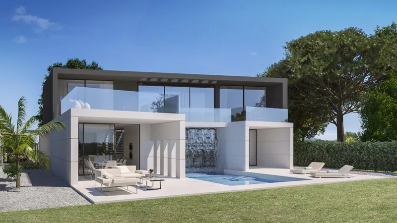 VILLAS DE OBRA NUEVA EN ALTAONA GOLF RESORT, MURCIA