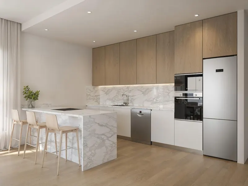 Apartamentos de nueva construcción con vistas al mar en Balcón de Finestrat, Costa Blanca