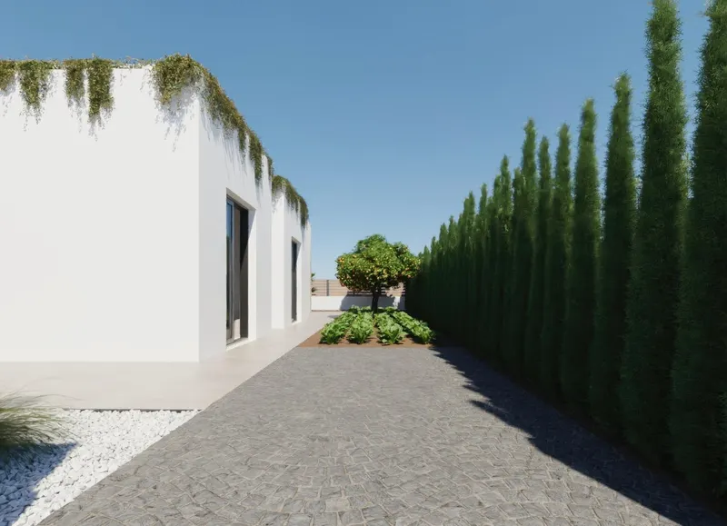 Villas de Obra Nueva en Hacienda del Álamo Golf Resort, Murcia