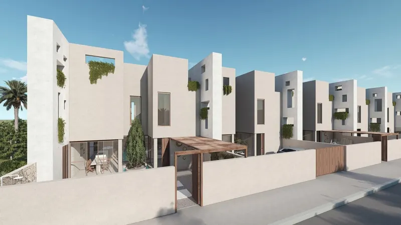 NOWE, NAROŻNE KAMIENICE W FORMENTERA DEL SEGURA