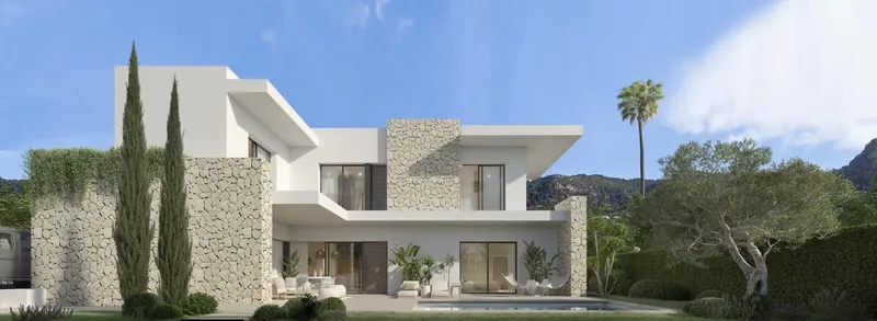 Nowoczesne wille bliźniacze z prywatnym basenem w Alhaurin de la Torre, Malaga