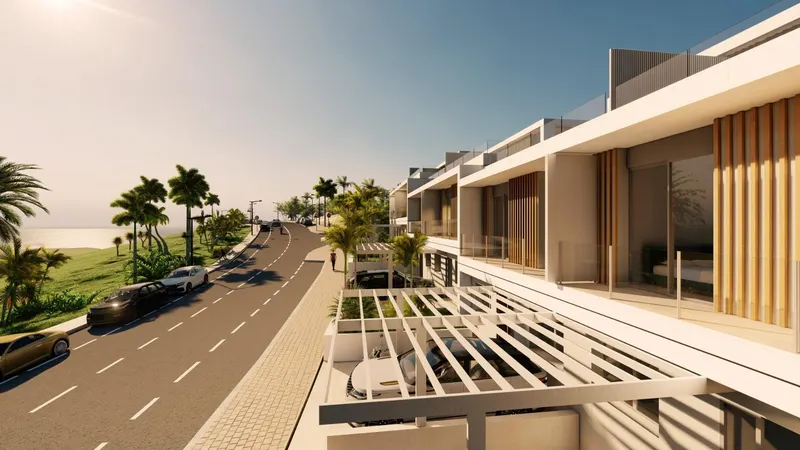 VILLAS ADOSADAS CON VISTAS AL MAR Y JUNTO AL CAMPO DE GOLF