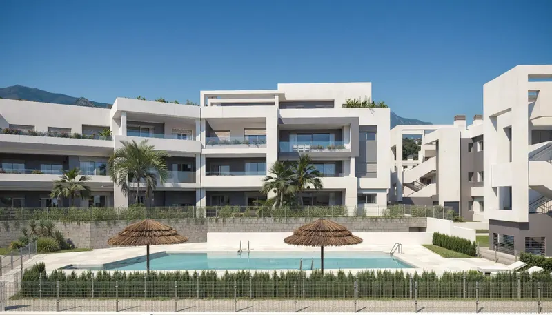 Exclusivo Resort Residencial con Spa y Piscinas en la Zona de Selwo, Estepona
