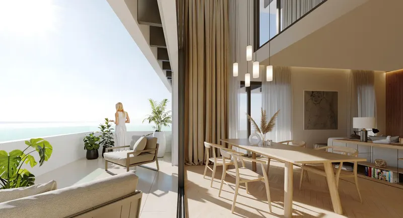 Modern New Build Apartments on the Beachfront in Malaga