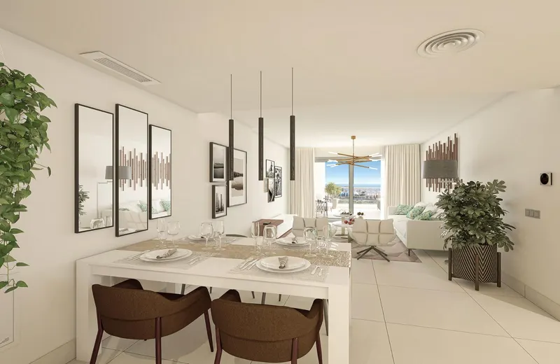 New Build Apartments with Sea Views in Bahía de las Rocas Manilva Costa del Sol