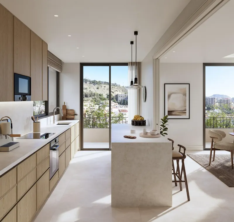 Luxury Townhouses with Sea Views in Pedregalejo (Malaga): Prime Coastal Living