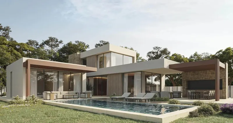 Moderna villa de nueva construcción cerca del mar en Jávea