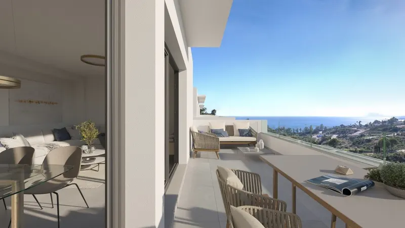 ADOSADOS DE OBRA NUEVA CON VISTAS AL MAR EN MANILVA