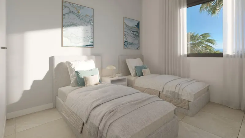Adosados de nueva construcción con impresionantes vistas al mar en Manilva