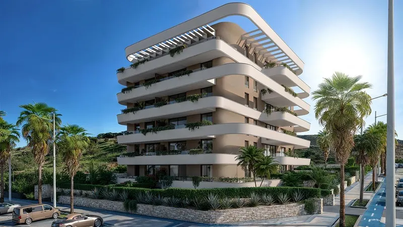 Apartamentos de nueva construcción exclusivos en Las Mesas, Estepona