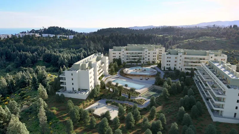 New Build Apartments with Open Views in Mijas Costa-Costa del Sol