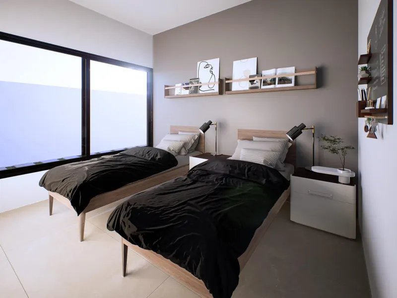 Ibizan-Style Villa in a Tranquil Spanish Village