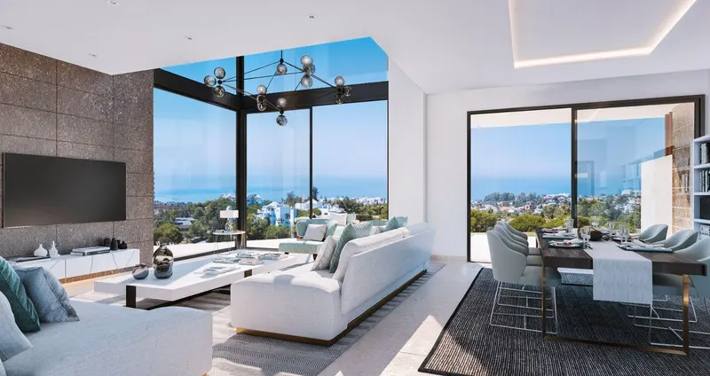 Lujosas casas adosadas de nueva construcción en Río Real, Marbella