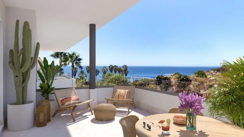 Apartamentos de nueva construcción con vistas al mar en La Cala de Mijas