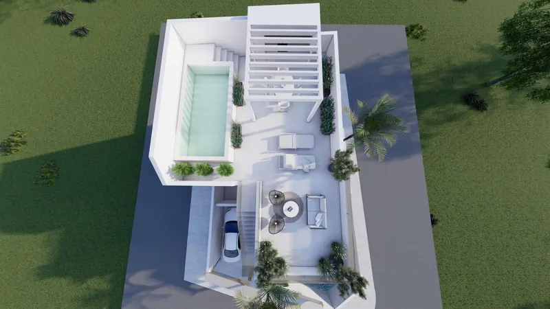 Ekskluzywne nowe bungalowy z prywatnym basenem w Pilar de la Horadada