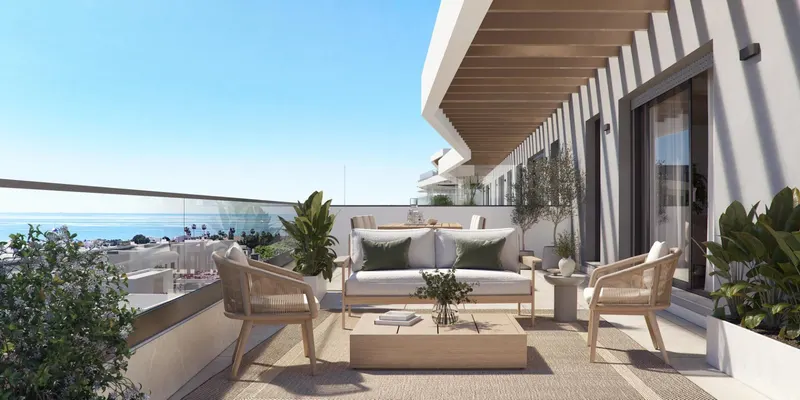 Nowe apartamenty z widokiem na morze w pobliżu parku Selwo, Estepona