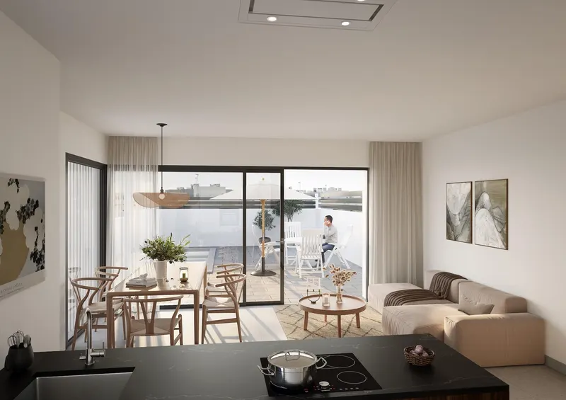 Nuevas viviendas de estilo escandinavo en Aguas Nuevas, Torrevieja