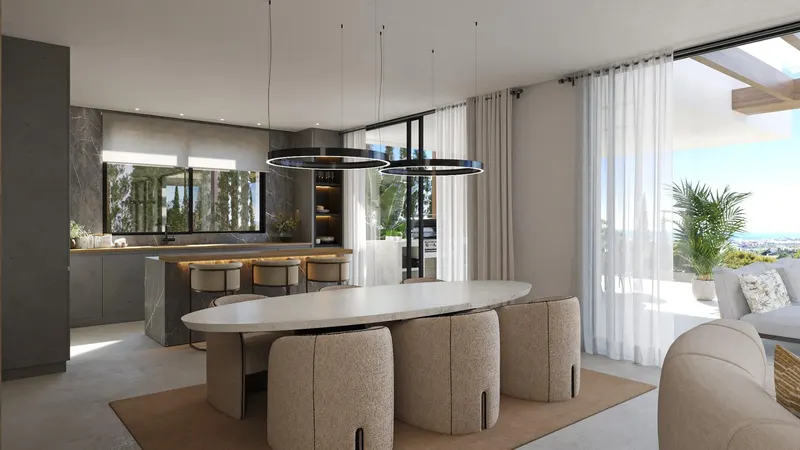 VILLA DE LUJO DE OBRA NUEVA CERCA DE ESTEPONA