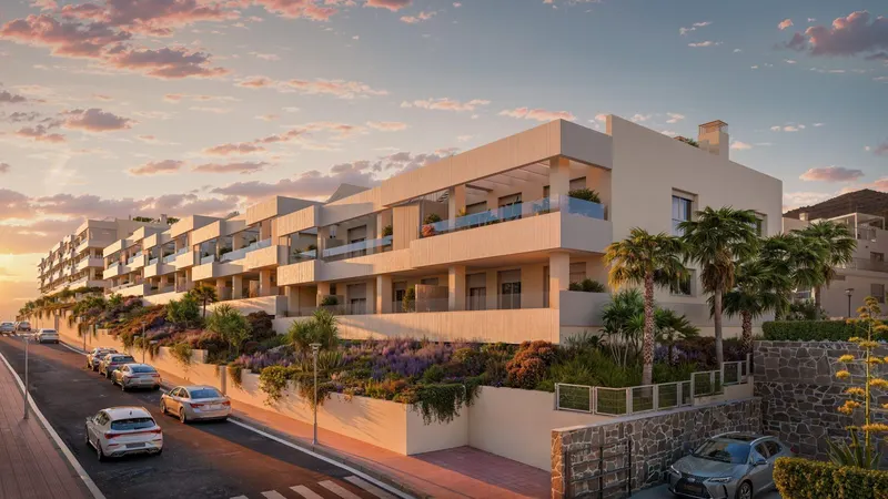 New Build Apartments for Sale in Benalmádena Pueblo Costa del Sol