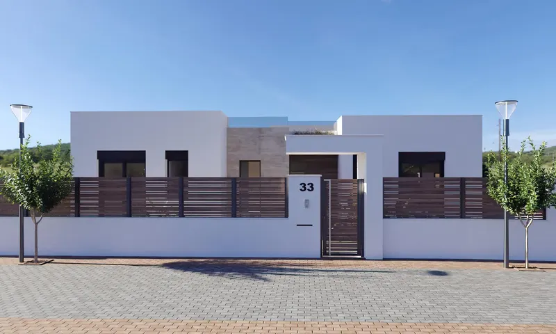 Villas de Obra Nueva en Hacienda del Álamo Golf Resort, Murcia
