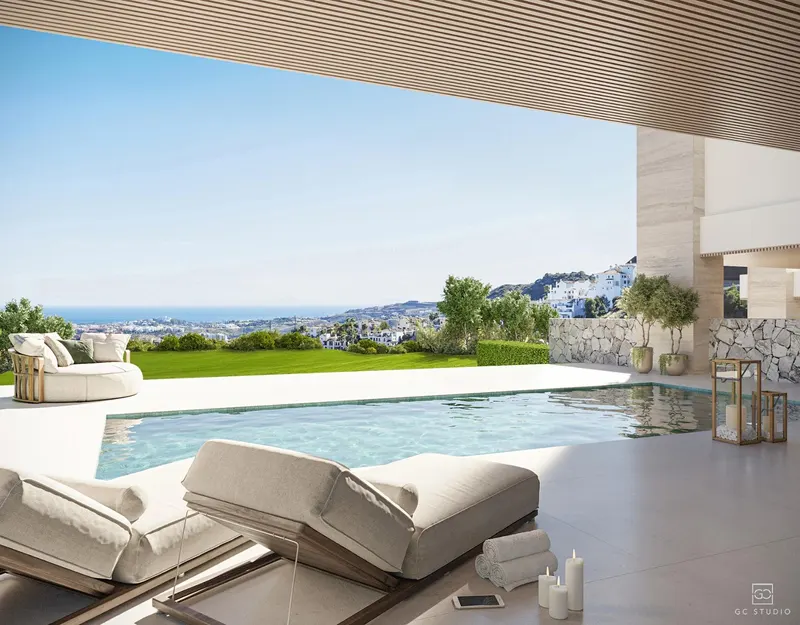 Boutique development of 5 residences with sea views at La Quinta (Benahavís)