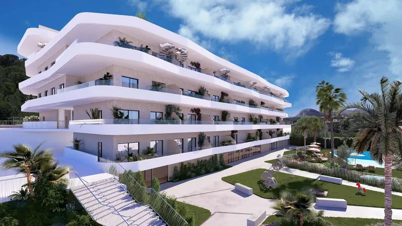 New-Build Residential Apartments in La Nucía with all facilities nearby