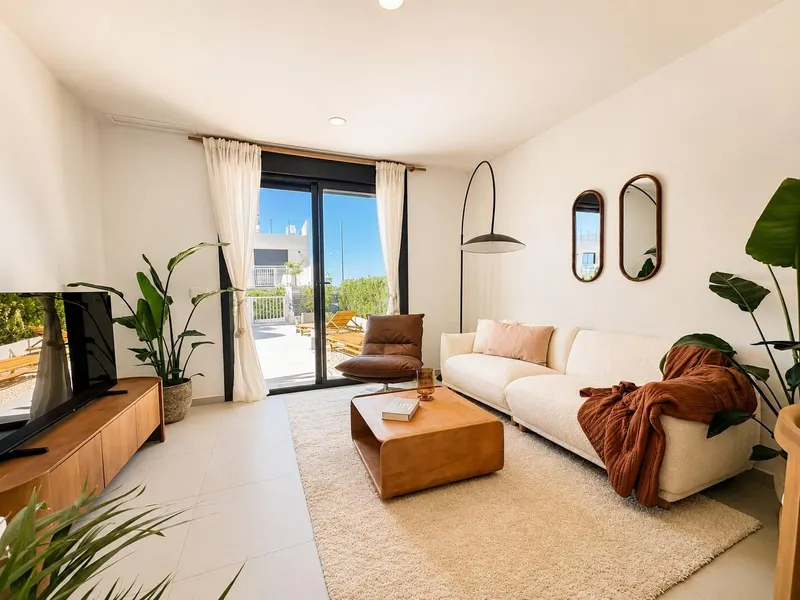 New Build Key Ready Townhouses and Semi Detached Villas in Altaona Golf Resort Murcia