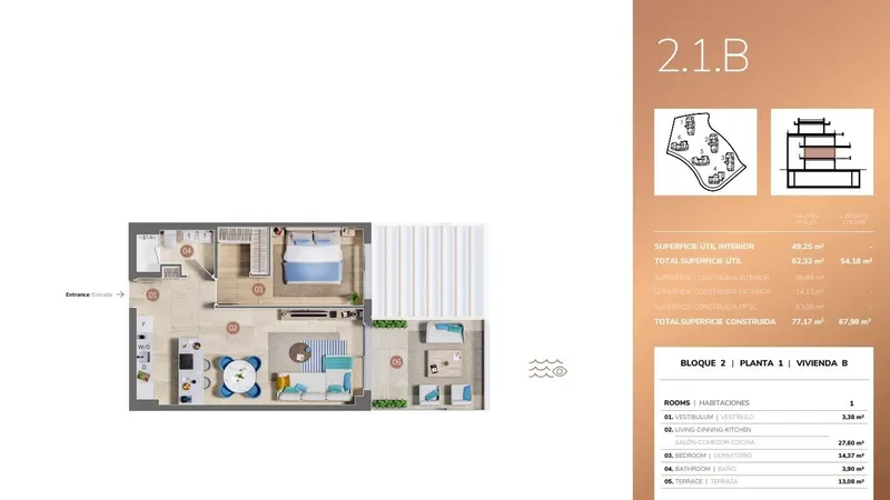 Apartamentos de lujo de nueva construcción en Cerrado del Águila Golf, Mijas, con vistas al mar y al campo de golf