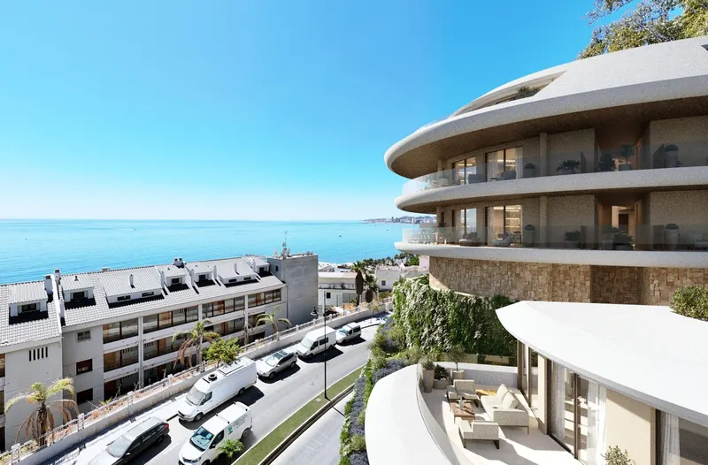 Luxury Sea View Apartments 100 m from the Beach in Carvajal, Fuengirola