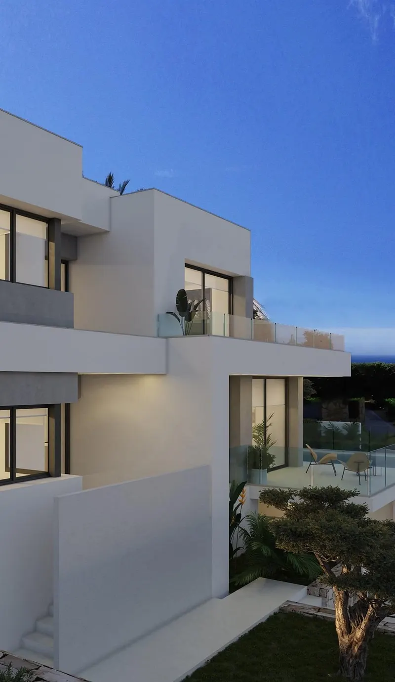Willa z widokiem na morze w Cumbre del Sol, na północnej Costa Blanca