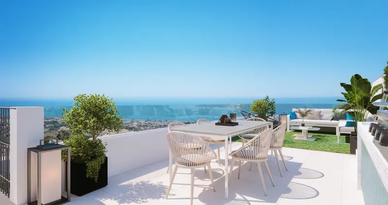 EKSKLUZYWNE DOMY Z WIDOKIEM NA MORZE NA WYBRZEŻU COSTA DEL SOL