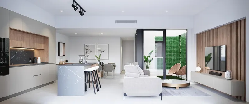 Promoción boutique de viviendas con piscina privada en Pilar de la Horadada