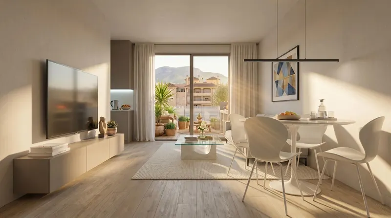 Apartamentos de nueva construcción a 600 metros de la playa en Guardamar del Segura