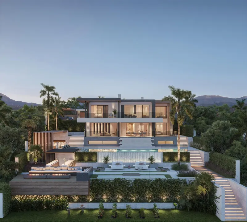 EXCLUSIVE COMPLEX WITH THE BEST GOLF AND SEA VIEWS IN MIJAS