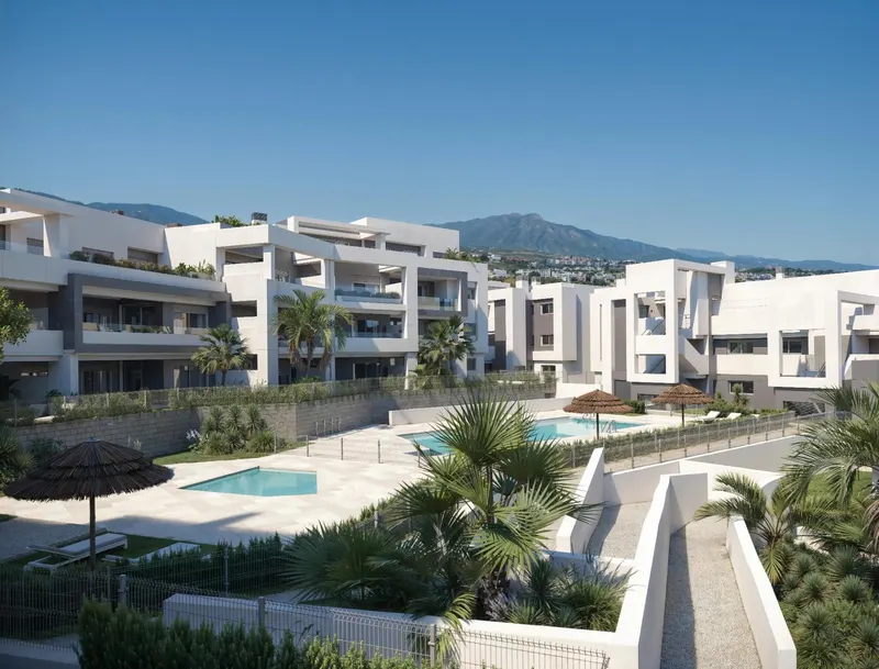 Exclusivo Resort Residencial con Spa y Piscinas en la Zona de Selwo, Estepona