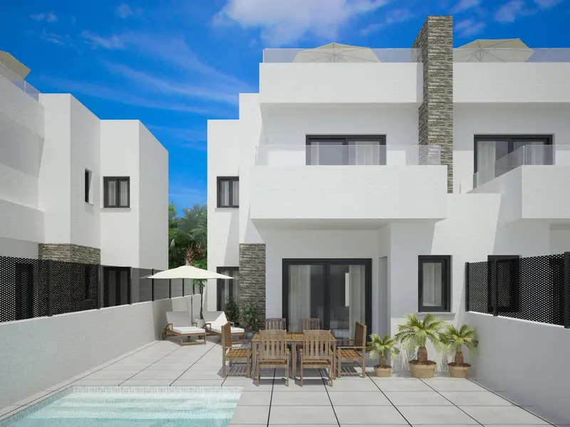 Villas adosadas de lujo de nueva construcción en Vistabella Golf Resort