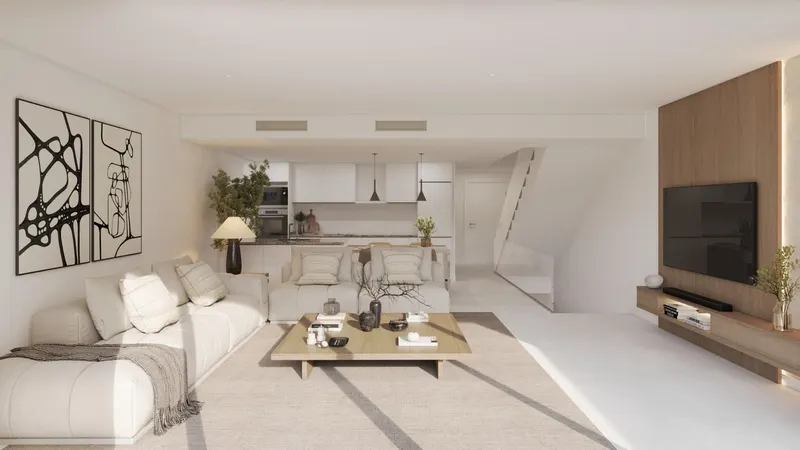 Adosados de lujo de nueva construcción con vistas al mar en El Higuerón, Fuengirola