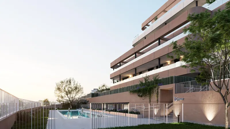 Nowe mieszkania na sprzedaż w Estepona Golf z widokiem na morze i pole golfowe