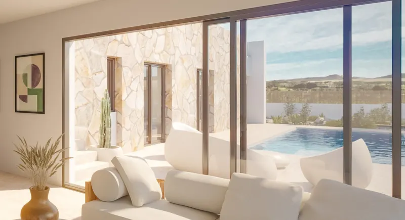 Villas de lujo de nueva construcción junto al campo de golf La Finca en Algorfa