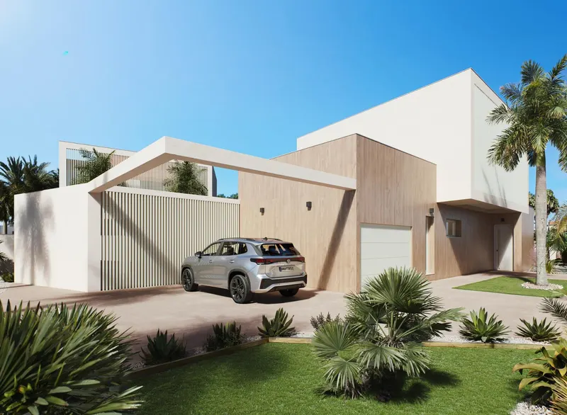 Villas de lujo de nueva construcción con vistas al mar en Dehesa de Campoamor, Costa Blanca Sur