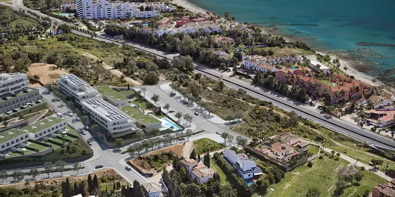 New Build Homes with Sea Views in the Best Area of Estepona
