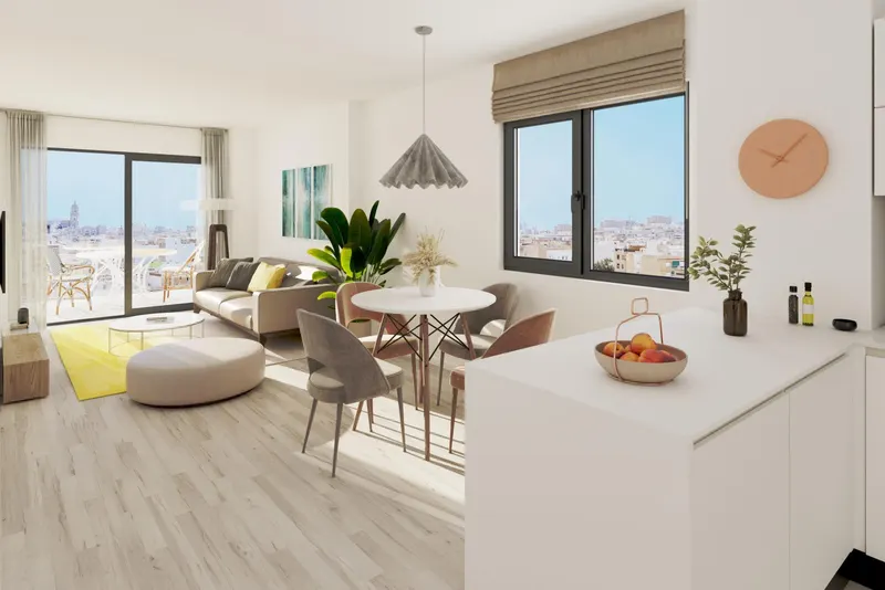 NEW BUILD APARTMENTS IN MALAGA